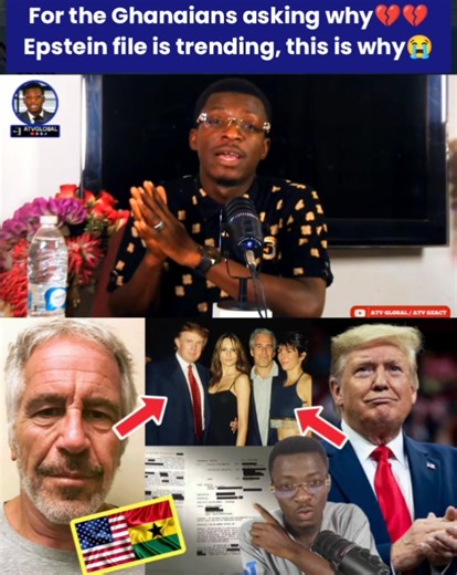 Epstein File. The most asked question by Ghanaians right now on social media platforms especially tiktok is why is these person is trending, and what is it all about... Today I am going to explain everything in details for you to know what is actually going on and its for educational purposes so you understand what is happening and how this man's video is Trending in Ghana Today. 🇬🇭 In Ghana today a video that was trending in Ghana went viral in the news and every Ghanaian in USA Germany UK an