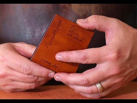 How to burnish Leather edges for great looking results