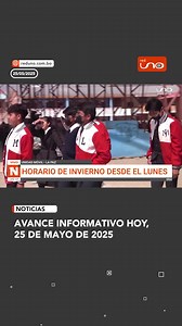 80K views · 804 reactions | #Bolivia | Avance informativo hoy, 25 de mayo de 2025. - Desde el lunes rige el horario de invierno en colegios de La Paz. - Un camión cargado de mercadería se vuelca en Santa Cruz. - Ministro de Hidrocarburos anuncia plan de contingencia Más información en www.reduno.com.bo. #RedUno #RedUnoDigital #Notivisión | Red Uno de Bolivia | Facebook