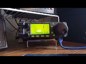 iCom IC-706 changing freq step (Delta)