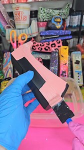 This hot pink glitter is definitely giving Barbie vibes! So let's glitter a tape dispenser with it. This glitter is translucent so of course I am using shock paint from Counter Culture DIY as a base. ✨️💕🥰 #glitter #tapedispenser #diycrafts #craftideas #crafting Counter Culture DIY | Maegen's Glitz and Glam