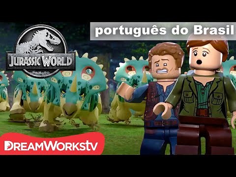 Mapa do Tesouro e Debandada | LEGO JURASSIC WORLD: A LENDA DA ILHA NUBLAR
