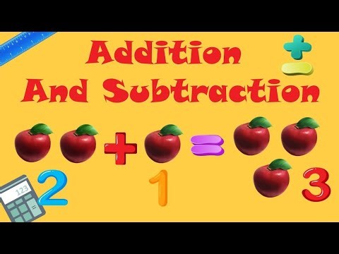 Addition & subtraction | 1st grade math | kindergarten math learning videos | Farman Academy Kids