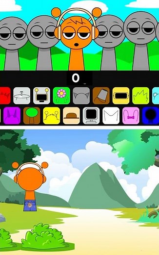 SPRUNKI poop #sprunki #animation #sprunkianimation