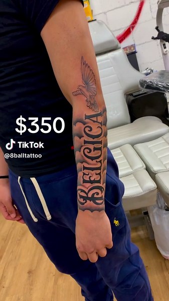Unique Mom Name Tattoo Designs for $350