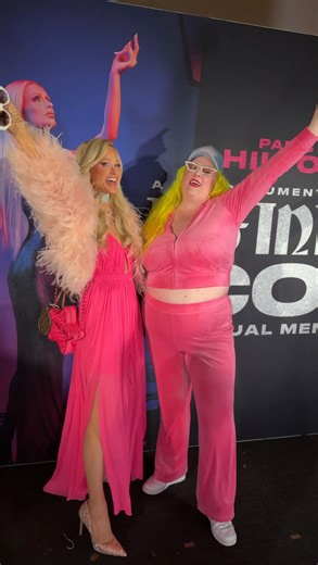 Margie Plus on Instagram: "Congrats to my Savage X Vol 2 sister @parishilton ⭐️ tonight at THE infinite ICON visual memoir screening OUT NOW in theatres 💐 Beyond proud of you P 🥹🤗 shout out to all my ADHD baddies out there 👠 this movie shined such a beautiful light on what it means to thrive in a world that doesn’t understand how our brain works and the constant ‘deamons’ that play internally all while we spread glitter and light to the world 😭🙏💐💚 and shoutout @pammyhilton hosting and @d
