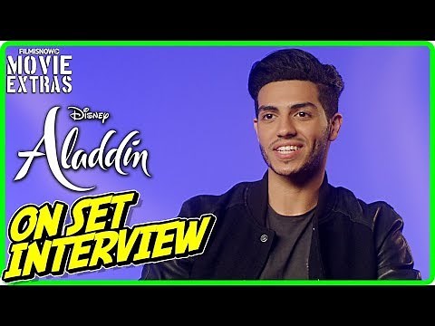 ALADDIN | Mena Massoud "Aladdin" On-set Interview
