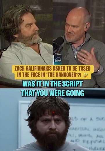 Zach Galifianakis on Getting Tased in The Hangover Scene
