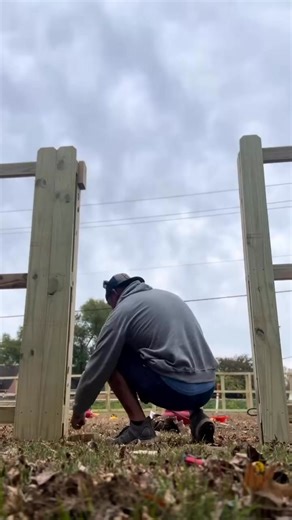19K views · 130 reactions | Building a wood fence gate | American Floor | Facebook