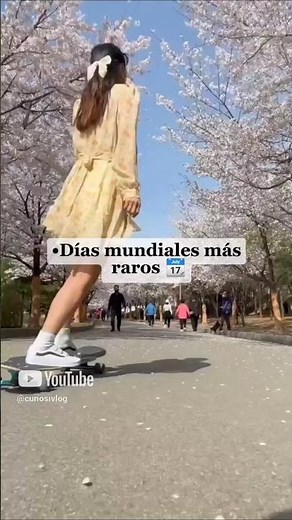 -Días mundiales más raros- 🤓 #curiosivlog #aesthetic