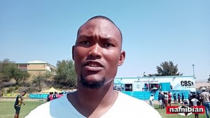 Otjiwarongo Secondary School coach Roberto Hifitikeko on beating Windhoek Gymnasium 1-0 in the MTC Hopsol u19 Youth Soccer final on 04.09.22. Video: Helge Schütz | The Namibian