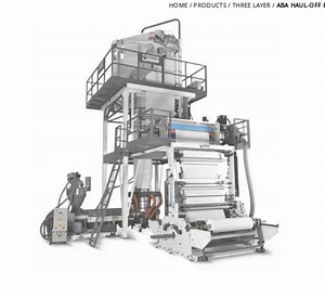 Blown Film Extruder - Three Layer Blown Film Extrusion Machine Manufacturer from Ahmedabad