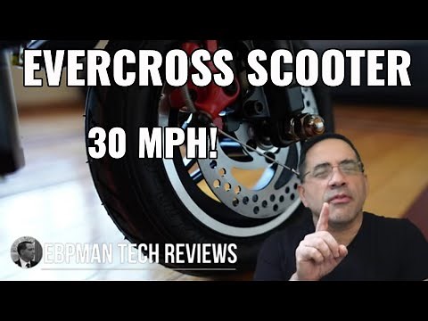 HIGH PERFORMANCE 28MPH Fastest Electric Scooter from EVERCROSS
