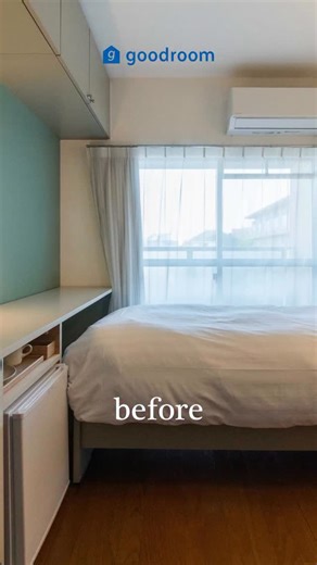 グッドルーム【公式】 on Instagram: "before→after | 小物を活かしたおしゃれ部屋に変身！【 #軽やかに暮らす人 】 ちょっとしたアレンジで理想の空間に✨ -——— 🚩🚶サブスくらしユーザーさんの投稿を募集中！ #サブスくらしの日常 と @goodroom__official をタグづけして、 サブスくらし利用中のライフスタイルや生活の様子を投稿してください！ 投稿いただいたお写真はgoodroom jouranalの記事・Instagramでご紹介いたします。 🚶サブスくらしって？ 2週間から、ホテル・マンスリーに自由に住み替えできるサービス。 好きな時に好きな街に住める、賃貸よりももっと身軽な暮らし方です。 -——— #賃貸 #一人暮らし #お部屋探し"