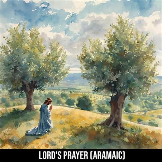 Lord's Prayer in Aramaic | Christian Music #jesuswords #biblestudy #worshipmusic