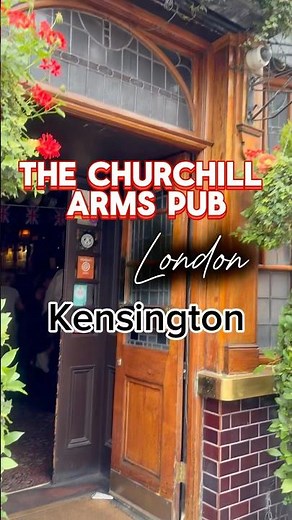 Inside London’s Most Beautiful Pub - Churchill Arm