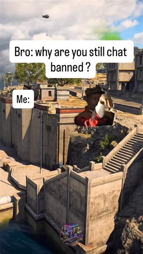 When your teammates ask why are you still chat banned in call of duty? If you are not aware this is a comedy skit from Dave chappelle. IT’S A JOKE!! and not meant to take serious. #callofduty #gamers #funnygaming #fyp #blackops6 #cod #gamingmeme #videogame #streamer #warzone #meme #memes #reels | Joey | funny COD memes