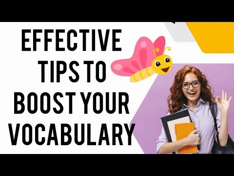 How to Build your Vocabulary fast| A guide for beginners