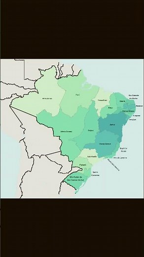 Evolución de la Bandera de Brasil y su territorio