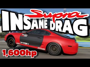 FORZA HORIZON 6 - INSANE TOYOTA SUPRA DRAG TUNE