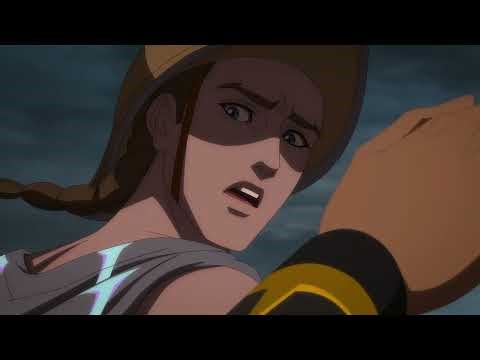 All Hermes Power and Running Scenes || Blood of Zeus S2