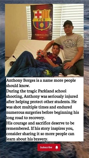 The Untold Hero of Parkland: Anthony Borges' Incredible Courage 🇺🇸#USA #Bravery #RespectHeroes