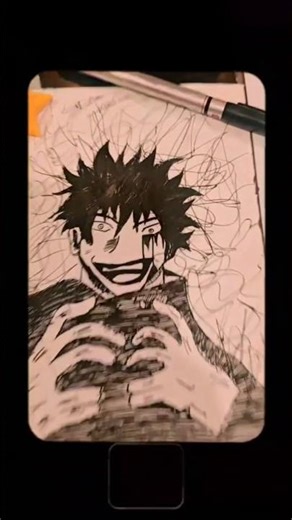 how to draw anime #anime #song #art 😁