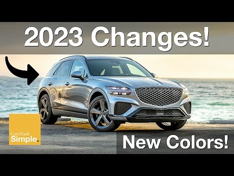 2023 Genesis GV70 Full Change List | New Colors and Packaging!