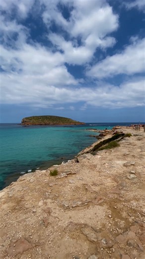 Cala Comte and Cala Escondida hitting that perfect mix of clear water, golden light and silence you only get on this side of the island. Two coves, two moods, one of the best sunsets in Ibiza. 🌅💙 | Repeat Ibiza