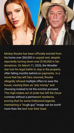 The $60,000 Eviction: Mickey Rourke vs. The $100,000 Snub