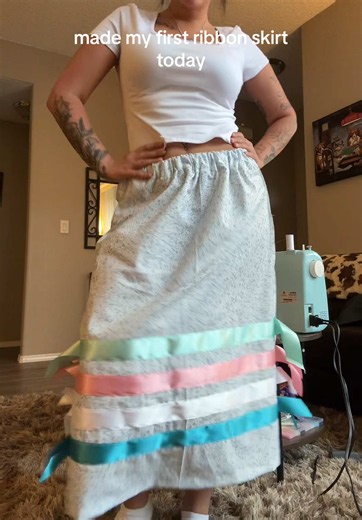 How to Make a Ribbon Skirt: First Ribbon Skirt Tutorial