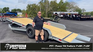 2.6K views · 21 reactions | Check out the Power Tilt Trailers by Southern Utility Trailers ! 10K GVWR, Removable Fender, (6) D-Rings, Low Approach Angle, and best of all: Affordable! Our Trailer Lot has them in stock now, so be sure to swing on by or give them a call! (352) 629-1562 / www.OcalaTrailer.com | Burnyzz Speed Shop | Facebook