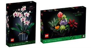 LEGO expands Botanical Garden collection with new Succulents and Orchid sets, pre-order now