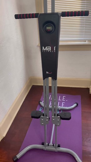 Thank you Maxi-climber for sending me this 😊 MaxiClimber is the original #1 Home Fitness Vertical Climber it provides a Full Body workout by combining Weight resistance and muscle toning. Free 21 Day Challenge and a Nutricional Guide to help you stay engaged and committed , Maximum Weight is 240lbs Benefits: - Burns 2xs more calories than treadmills - Provides a full body workout, targets all major muscle groups - Free app with Coach Led Classes #explorepage #fyp #foryou #influencer #contentcre