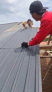 210K views · 602 reactions | When taught how to properly install a tin roof, the construction foreman looked annoyed | building master | Facebook