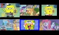 Mix of 6 videos from youtube : SpongeBob vs My Little Pony Sparta Sixparison 7
