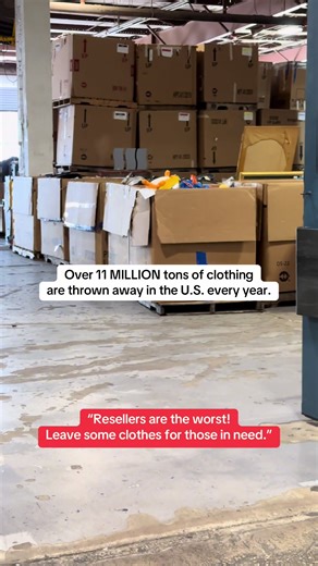 Our business alone keeps an average of 70lbs of clothes per day out of landfills and oceans, but call us the bad guys #ebayseller #reselling #resellercommunity #villainarc #secondhandfashion