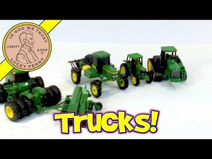 John Deere Die Cast Farm Tractor Truck Combine