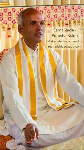 Purusha Sukta - Sama Veda on the Maharishi Veda App
