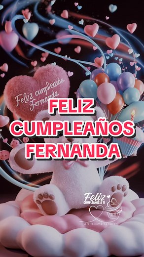 Feliz Cumpleaños Fernanda #happybirthday #FelizCumpleaños #fernanda