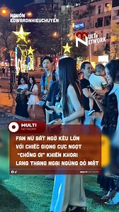7M views · 10K reactions | Fan nữ bất ngờ kêu lớn với chiếc giọng cực ngọt “chồng ơi” khiến Khoai Lang Thang ngại ngùng đỏ mặt #reels #viral | Vietnam's Next Top Model | Facebook