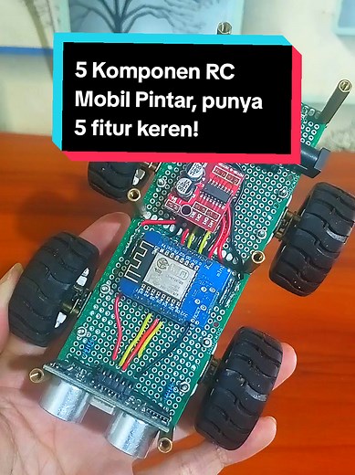 Kenalan ArkaBot: RC Mobil Pintar dengan 5 Fitur Keren