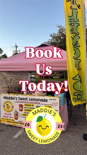 From one young girl’s passion to SWFL’s favorite lemonade stand 🍋 We’re proud to be the original stand to introduce boba lemonade to SWFL — serving up clean, preservative-free lemonades made with Monin syrups and flavors made to bring people together. But that’s not all. We also offer ice teas, and sugar-free options for those who are watching their health. Every pour supports a dream, a community, and a whole lot of sweetness 💫 Quality products and quality customer service- what more can you 