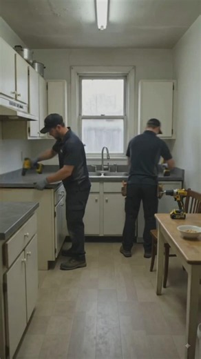 🔥 You Won't Believe This Kitchen Upgrade! #AI #KitchenDesign #Makeover #Shorts