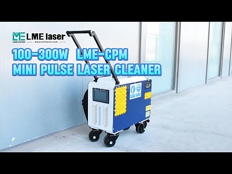 LME laser MINI pulse laser cleaning machine & wood metal stone rust painting oil removal.