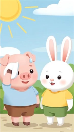 Piggy Learns to Wait | A Cute Kids Story 🍦Part 1