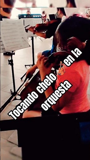 Tocando el Chelo 🎻 en una Orquesta #chelo #violonchelo