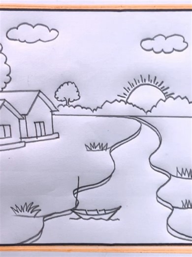 Easy Scenery Drawing Techniques for Beginners