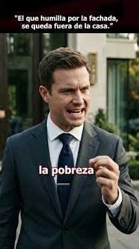 He who humiliates through appearances will be left outside the house.