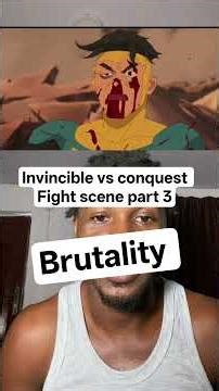 invincible vs conquest fight scene part 3 #invincible #conquest #animeedit